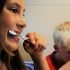 brushing teeth, tooth, zahnarztpraxis, treat teeth, dentistry, dentist, dental hygiene, children, girl, boy, toothbrush head
