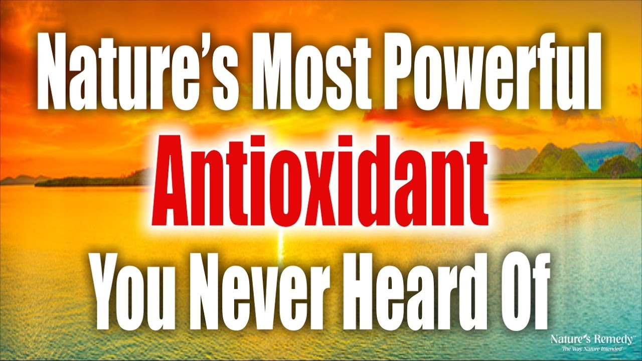 Nature's Most Powerful Antioxidant You Never Heard Of - Astaxanthin
